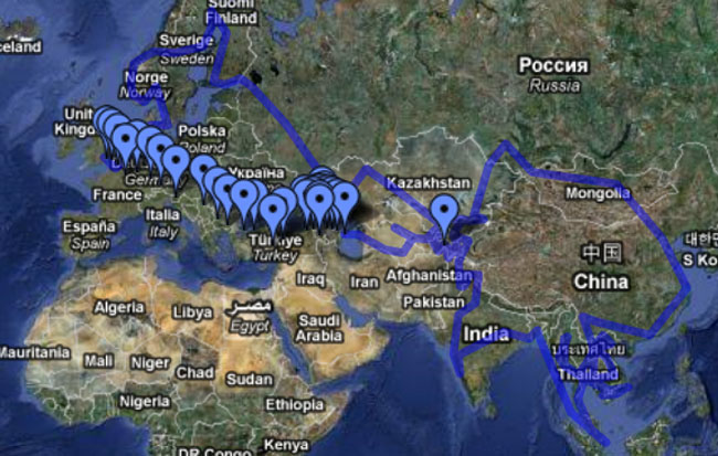 route so far 15.7.10